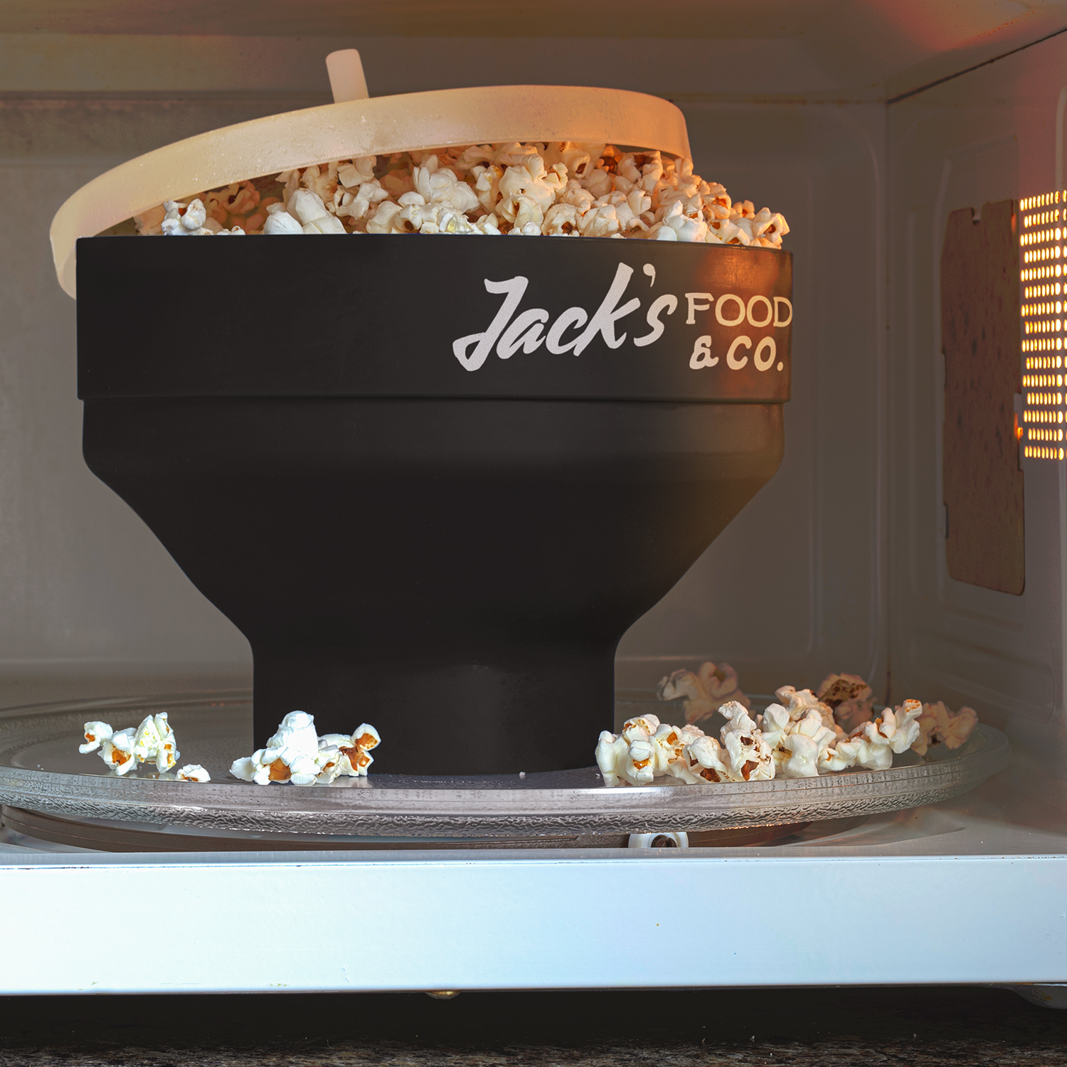 Microwave Popcorn Popper Features